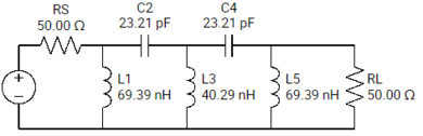 Highpass filter principle circuit