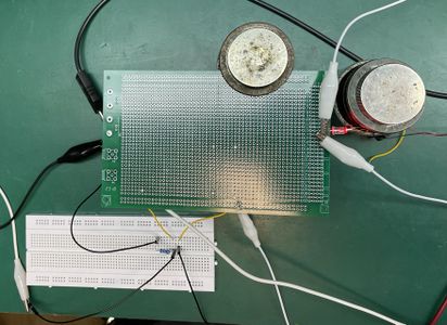 Schematic of basic characterization of photodiode test